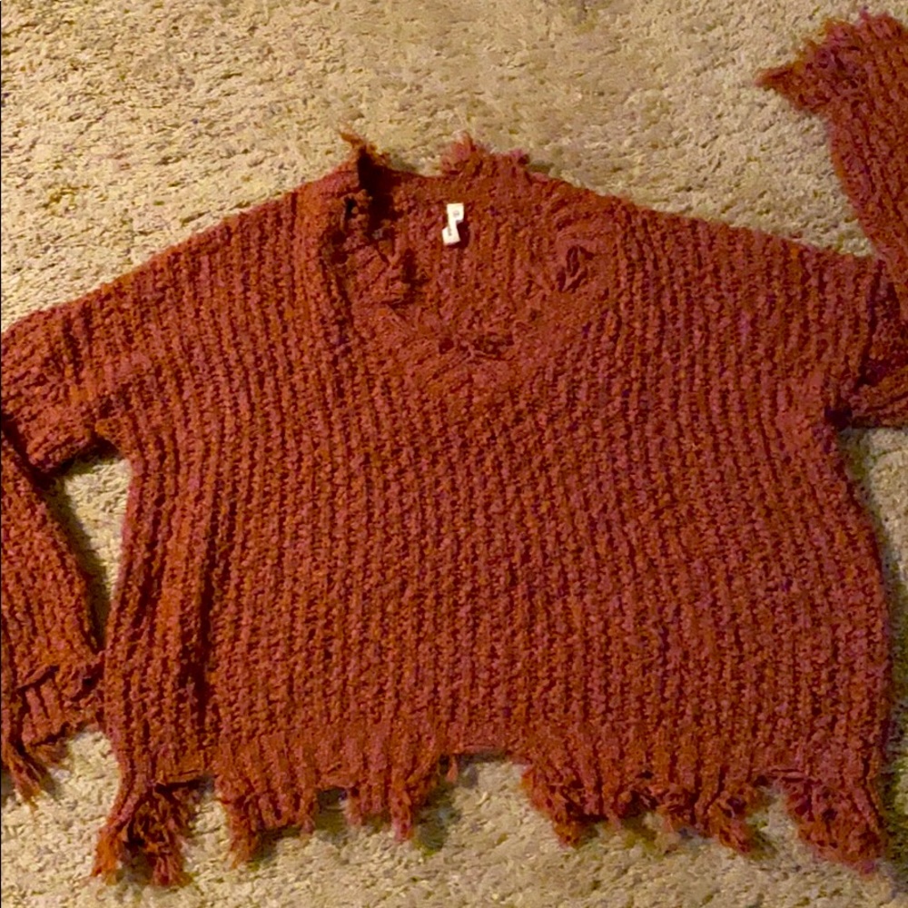 Wishlist Rough edge sweater